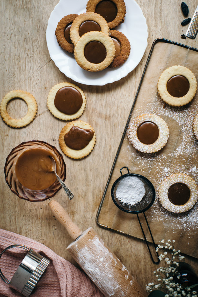 Solène Roussel | Recipe development | Salted Caramel Cookies